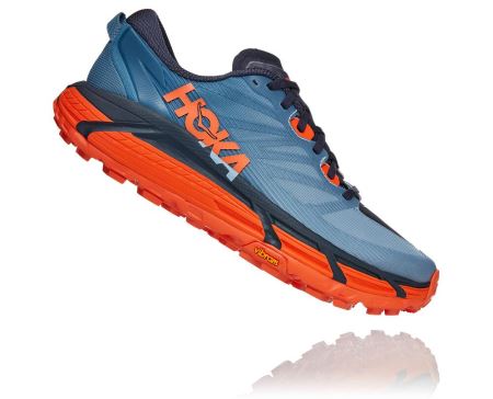 Hoka One One Mafate Speed 3 - Sapatos De Caminhada Homem Azuis | PT-XQbohna